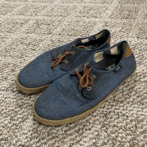 Vans special edition boat shoe style